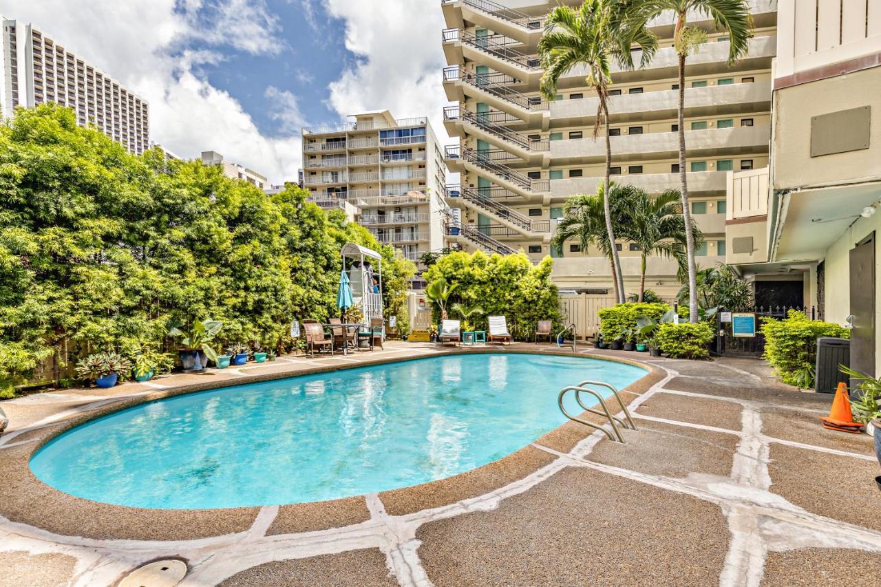 Picturesque Hotel Room With Private Balcony In Waikiki! Honolulu Exterior photo
